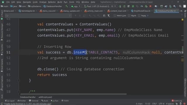Android SQLite Database Tutorial ? Complete 1-HOUR SQLite Android Tutorial | Kotlin & Android Studi смотреть онлайн