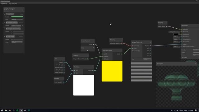 HOLOGRAM using Unity Shader Graph смотреть онлайн