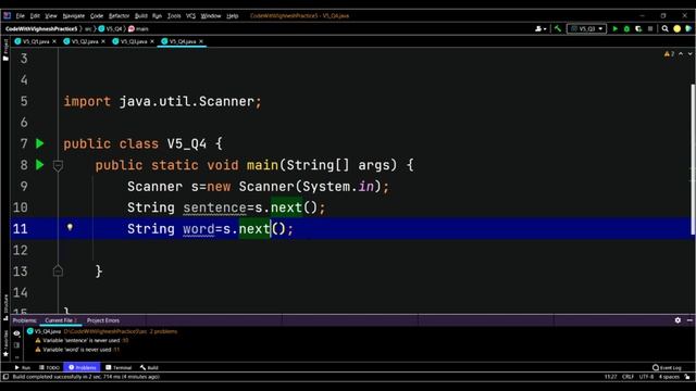 JAVA practice set 5 смотреть онлайн