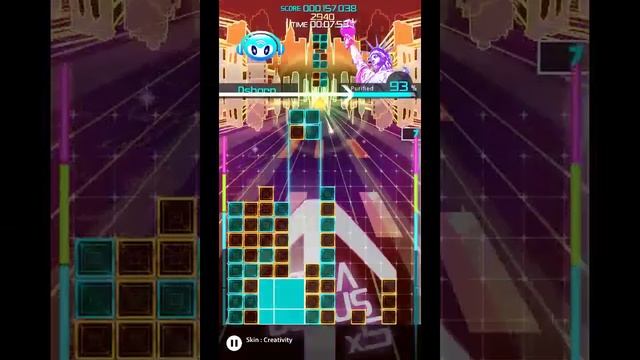 [Game] LUMINES パズル&ミュージック (Lumines puzzle and music, lumines mobile) play movie смотреть онлайн