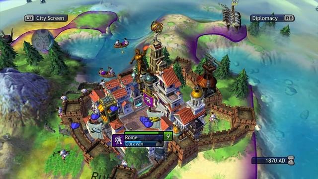 Civilization Revolution Game 2 part 3: Gold running смотреть онлайн