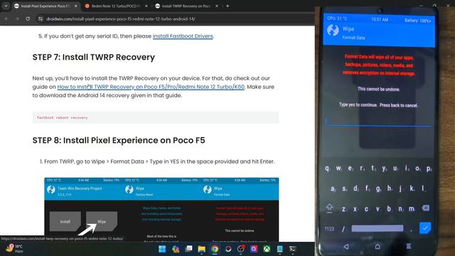 How to Install Pixel Experience on Poco F5 [Android 14] [Unofficial] смотреть онлайн