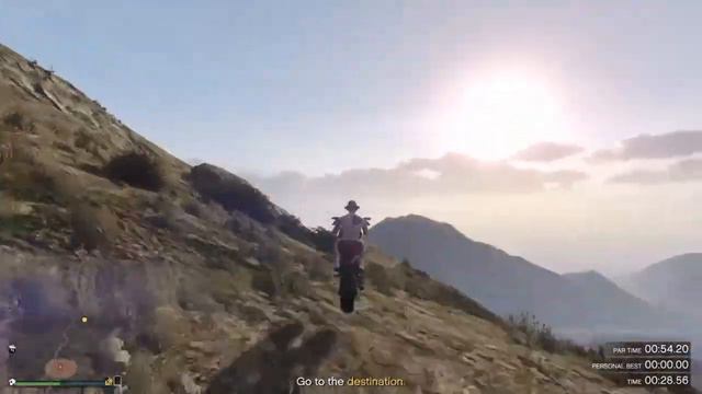 GTA 5 Online - Down Chiliad Time Trial Akuma Under Par смотреть онлайн