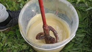 Благоустройство могилы на кладбище своими руками покрытием каменный ковёр Art Gravel! Инструкция