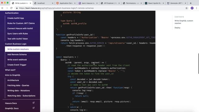 7.1 Write Custom GraphQL Resolvers смотреть онлайн