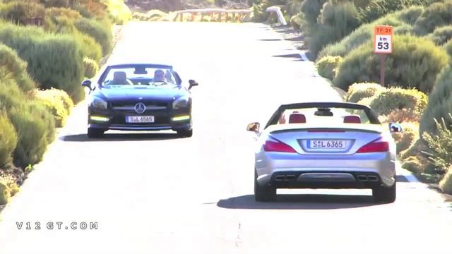 Mercedes SL63 AMG vs SL65 AMG смотреть онлайн