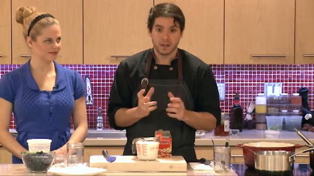 Buttermilk Panna Cotta with Blueberries смотреть онлайн