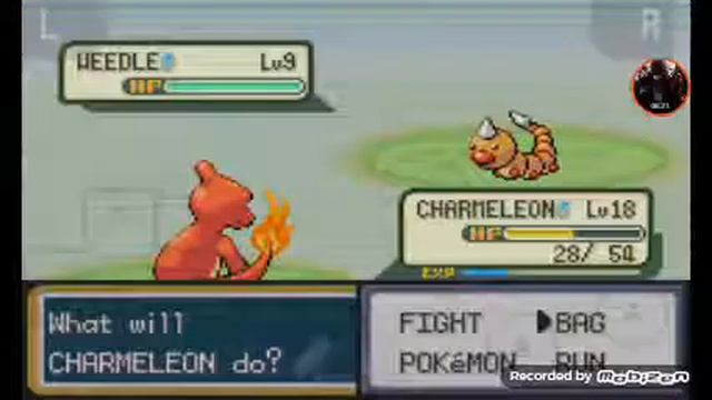 Pokemon fire red прохождение 5 серия Катерпи эволюцианировал смотреть онлайн