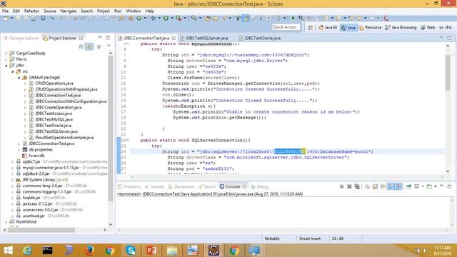 14-06 [JDBC] JDBC Code for Connectivity with Different DBMS смотреть онлайн
