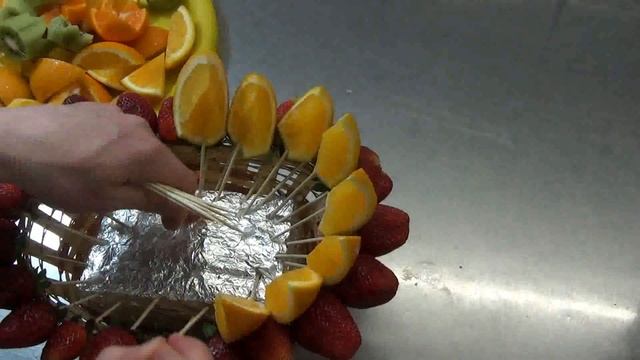 Фруктовый букет своими руками смотреть онлайн