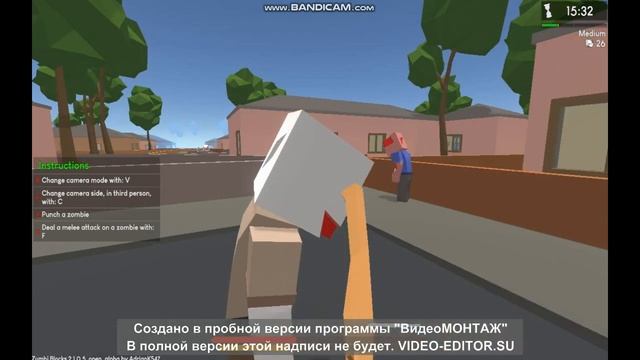 играю в Zumbi Blocks 2 часть 1 смотреть онлайн