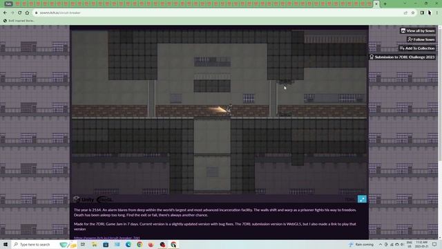DFuxa Plays Failed-7DRL 2023 - Circuit Breaker смотреть онлайн