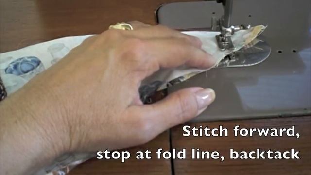 Sewing - Miter a Hem for Tablecloths, Placemats or any 90 degree angle смотреть онлайн