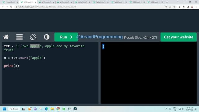 Python Escape characters and String methods@arvindprogramming смотреть онлайн