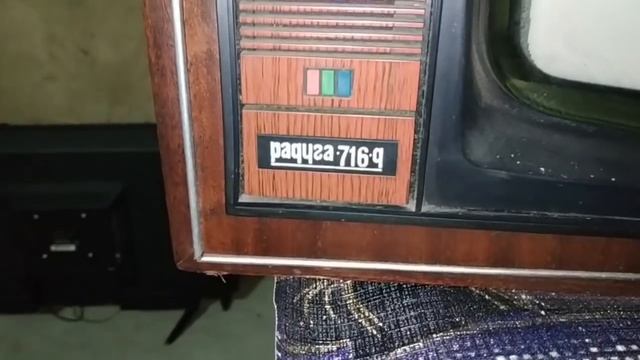 Ремонт цветного лампового ТВ Радуга-716д. Часть 1 смотреть онлайн