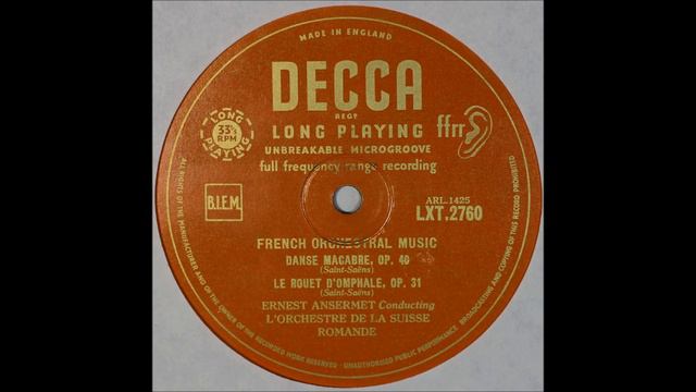 French Orchestral Music, side 1, Ernest Ansermet Conductor смотреть онлайн