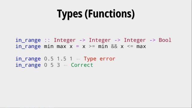 Haskell for Imperative Programmers #2 - Functions, Types, let & where смотреть онлайн