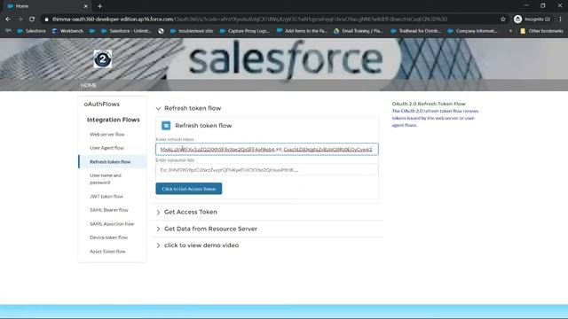 refresh token integration flow смотреть онлайн