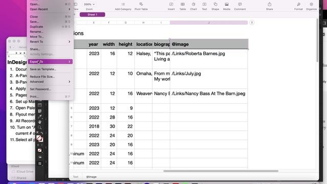 Create an InDesign Book/Catalog with Pagination, Images, & Text, & Import Using Data Merge смотреть онлайн