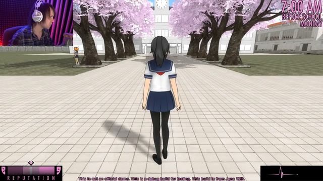 САМАЯ ПЕРВАЯ ВЕРСИЯ ! : Yandere Simulator