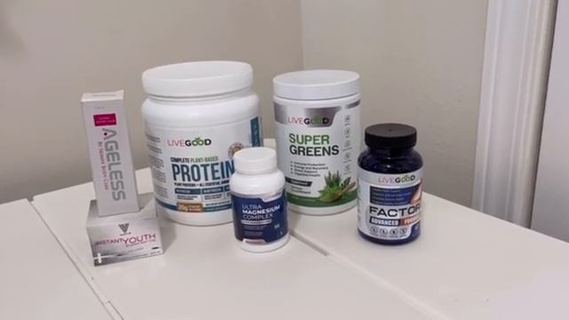 Продукция компании Live Good, которую я получила во втором заказе.