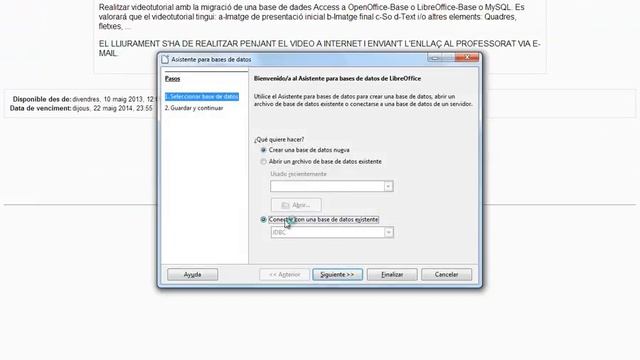 Como Pasar Bases de Datos de Access a Libre Office смотреть онлайн