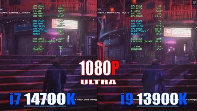 INTEL i7 14700K vs INTEL i9 13900K || PC GAMES BENCHMARK TEST || смотреть онлайн