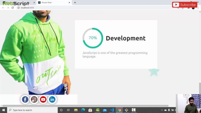 Create React App Portfolio Project For Beginners | Responsive Design смотреть онлайн