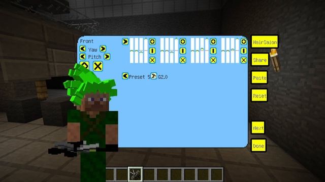 Сам себе барбершоп - Обзор мода Minecraft №8