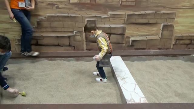 Детский канал MARIO Москва 9 город профессий «КидБург» АРХЕОЛОГ ТРК «Мега Белая Дача» 2017 смотреть онлайн