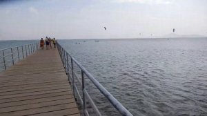 SEA BEACH AQUA PARK RESORT 4* Что с понтоном? Обзор пляжа отеля СИ БИЧ АКВАПАРК 4*