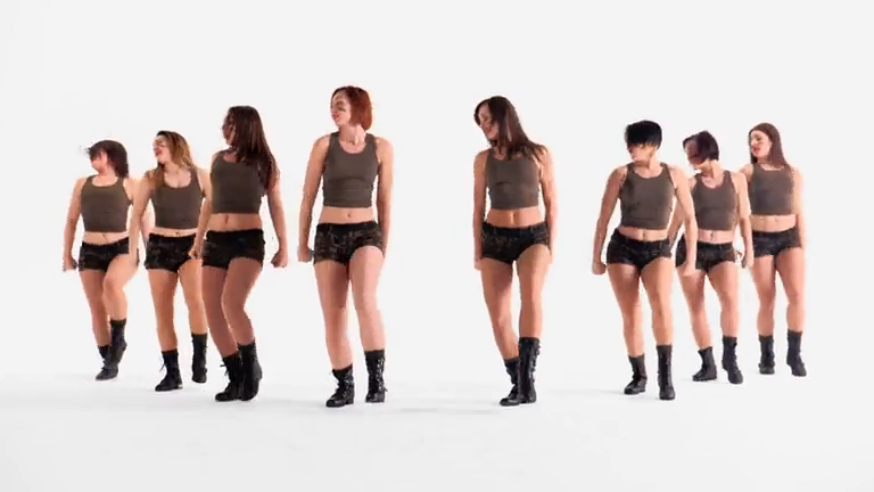 Kristina Maria - Move Like A Soldier (Official Music Video 2014) смотреть онлайн