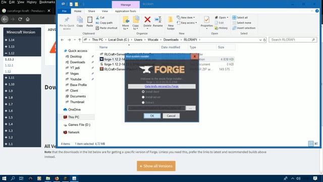 Cara Instal Mod Minecraft RL CRAFT Java Version Bahasa Indonesia смотреть онлайн