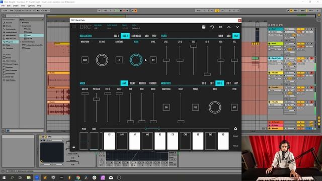 How to make the bass and pad from Mark Knight 'Your Love' with DRC смотреть онлайн