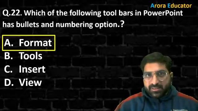 MS PowerPoint MCQ's | Complete in One Video | Computer By Sachin Sir | Arora Educator смотреть онлайн