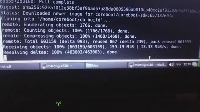 Changing bootsplash on Skulls coreboot x230 смотреть онлайн