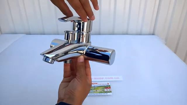 смеситель для ванны, хром, IMPRESE HORAK 10170 смотреть онлайн