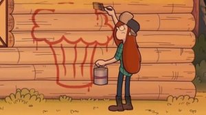 ДИППЕР И ВЕНДИ ЛЮБОВЬ! Гравити фолз!