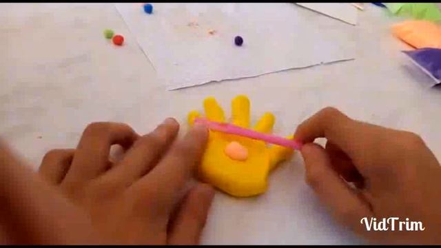 Лепим перчатку Бесконечности Таноса 🤚 из пластилина смотреть онлайн