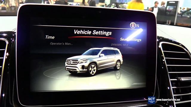 2016 Mercedes-Benz GLS-Class GLS 550 4Matic - Exterior and Interior Walkaround - 2015 LA Auto Show смотреть онлайн