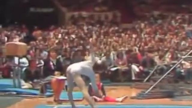 Nadia Comaneci   Floor Exercise   1976 American Cup