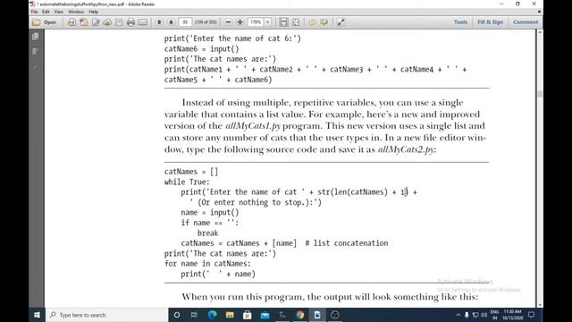 APPLICATION DEVELOPMENT USING PYTHON 21 | 18CS55 | MODULE 2 | Working with Lists смотреть онлайн