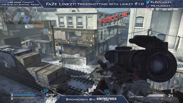 Trickshotting With Linkzy #10 Ghosts/Black Ops 2! | FaZe Linkzy смотреть онлайн