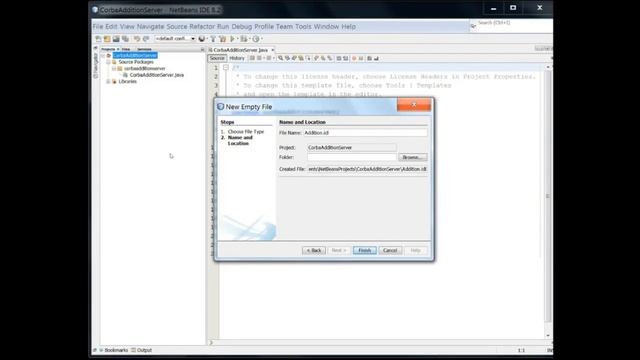 Remote Method Invocation in Java | Corba Middleware Client Server Program in Java NetBeans смотреть онлайн