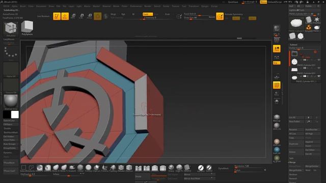 Фигурка сотрудника Class D│SCP │3D модель│Zbrush смотреть онлайн