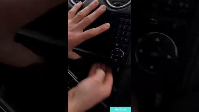 How to Remove Radio / Navigation / Command from 2009 mercedes gl X164 for repair смотреть онлайн