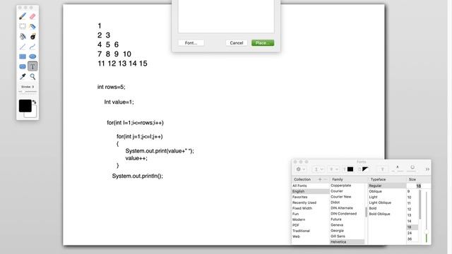 4.Number patterns in java - Program to print number pattern with for loop смотреть онлайн