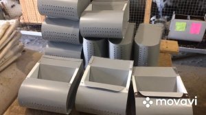 Бункерная кормушка для кроликов!