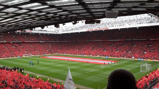 HD 'Glory Glory Man United' at Sir Alex Ferguson's last Old Trafford match - Sunday 12/05/2013 смотреть онлайн