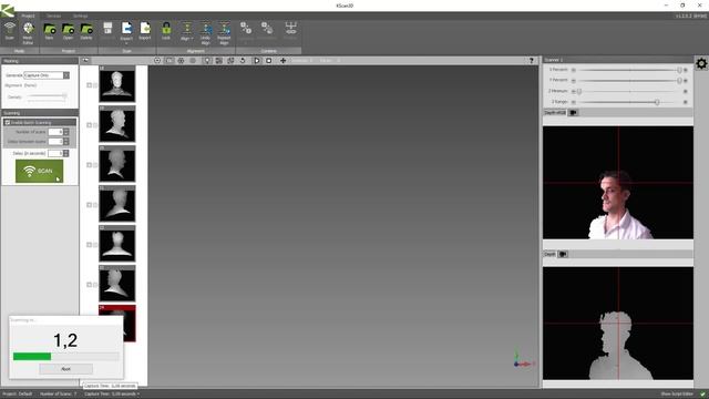 Памятка: 3д сканирование и печать Kscan3d и blender смотреть онлайн